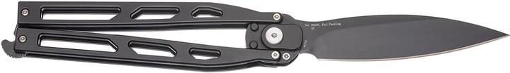 Карманный нож Artisan Cutlery Kinetic Balisong, D2, Steel Black (2798.02.07) - изображение 2
