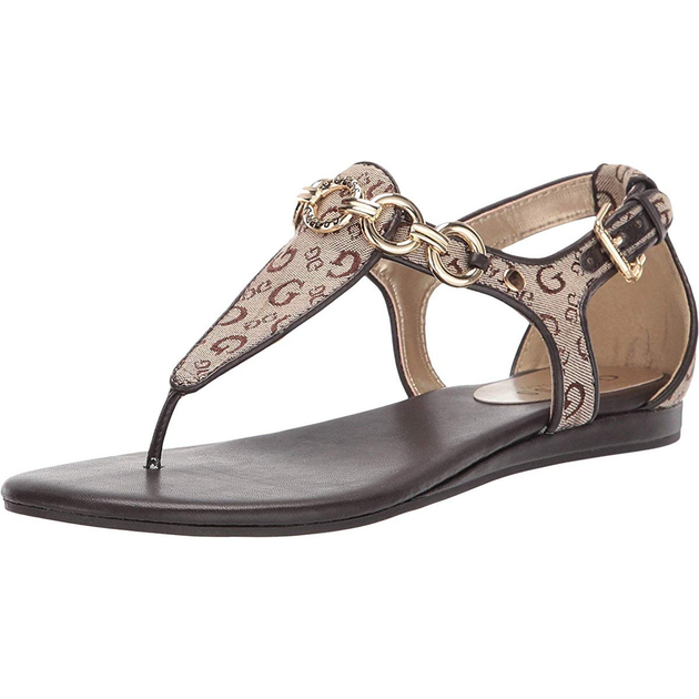 guess beige sandals