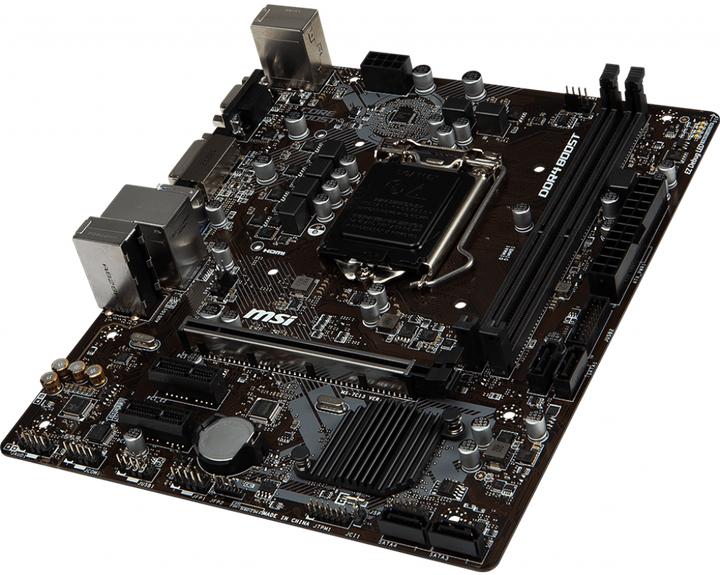 Материнская плата MSI H310M Pro-VD Plus (s1151, Intel H310, PCI-Ex16) - изображение 3
