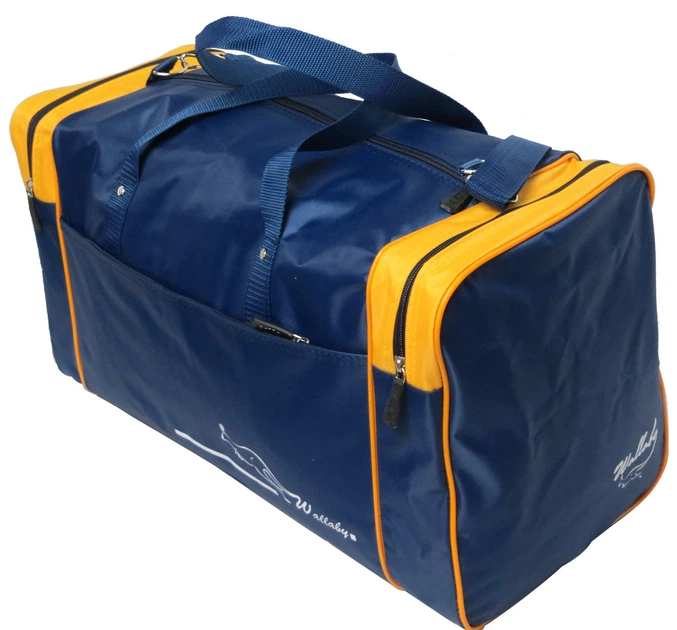 Сумка в дорогу Wallaby 340-2 38л Синяя с желтым - Фото 3 Сумка в дорогу Wallaby 340-2 38л Синяя с желтым - изображение 3