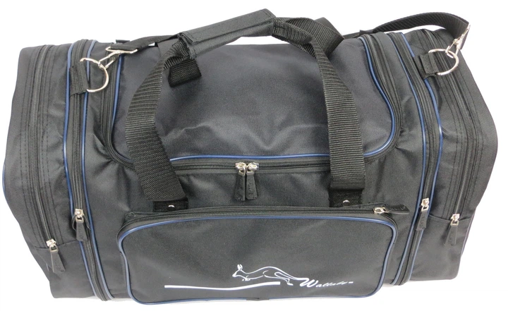 Спортивна сумка Wallaby 365 з розширенням 40/50 л 54(66)x25x30 см Чорна - Фото 4 Спортивна сумка Wallaby 365 з розширенням 40/50 л 54(66)x25x30 см Чорна - зображення 4