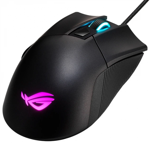 Mysz komputerowa Asus ROG Gladius II Core USB Czarna (90MP01D0-B0UA00) - obraz 2