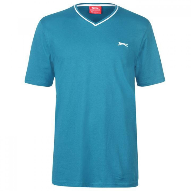Футболка Slazenger V Neck Teal Blue, M (10203799) от продавца: FR – в ...