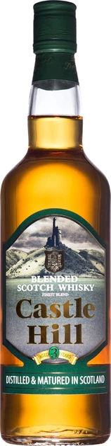 Виски Castle Hill Blended Scotch Whisky 3 года выдержки 0.7 л 40% (8006063008207) - Фото 1 Виски Castle Hill Blended Scotch Whisky 3 года выдержки 0.7 л 40% (8006063008207) - изображение 1