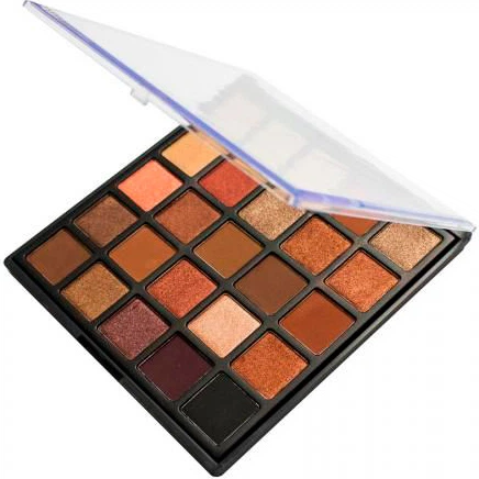Палітра тіней Make Up Me P25 матових, шимерних 25 відтінків 68 г (7107721739158/7107723867859) - Фото 2 Палітра тіней Make Up Me P25 матових, шимерних 25 відтінків 68 г (7107721739158/7107723867859) - зображення 2