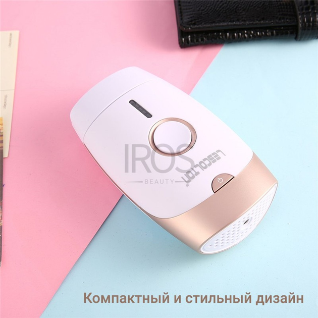 IPL фотоэпилятор 3 в 1 (эпиляция-омоложение кожи-сужение пор) LESCOLTON T002 Золотой - изображение 11