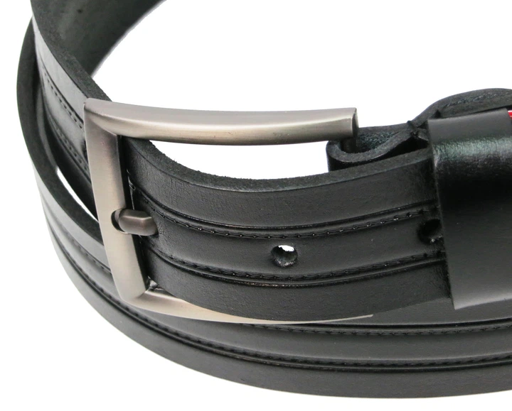 Чоловічий шкіряний ремінь Skipper 126-146х3,8 см (acs0017430) - Фото 4 Чоловічий шкіряний ремінь Skipper 126-146х3,8 см (acs0017430) - зображення 4