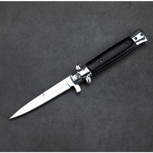 Викидний ніж стилет Pro B-84, чорний - зображення 1