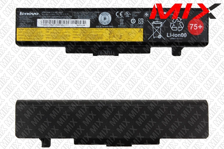 Батарея LENOVO ThinkPad Edge E430 E431 E435 E430c E440 E530 E531 E535 E540 E545 10.8V 4400mAh ОРИГІНАЛ 10620000 Original - Фото 1 Батарея LENOVO ThinkPad Edge E430 E431 E435 E430c E440 E530 E531 E535 E540 E545 10.8V 4400mAh ОРИГІНАЛ 10620000 Original - зображення 1