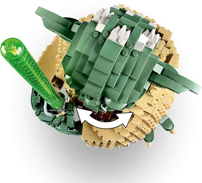 Zestaw klocków LEGO Star Wars Yoda 1771 element (75255) - obraz 8