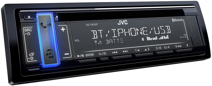Автомагнітола JVC KD-T801BT - зображення 4