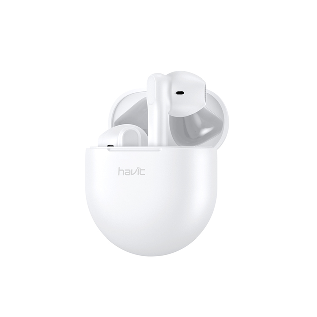 Бездротові стереонавушники Havit TW916 White - зображення 2