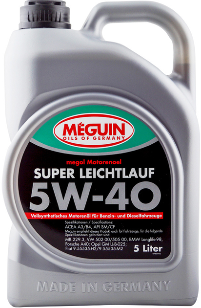 Meguin Megol Super Leichtlauf 5w 40 Steemkr