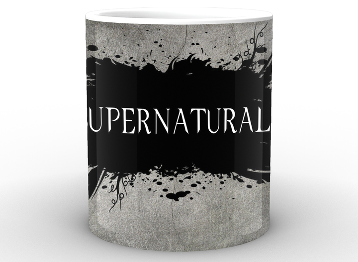 Кружка GeekLand біла Надприродне Supernatural логотип SN.02.023.613 - Фото 2 Кружка GeekLand біла Надприродне Supernatural логотип SN.02.023.613 - зображення 2