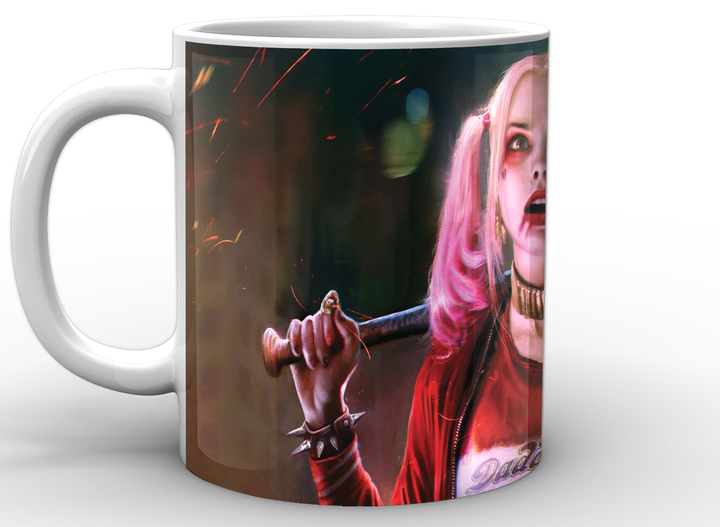 Чашка с принтом белая Отряд Самоубийц Suicide Squad margot SS.02.031 Кружка керамическая 0,33 - изображение 3