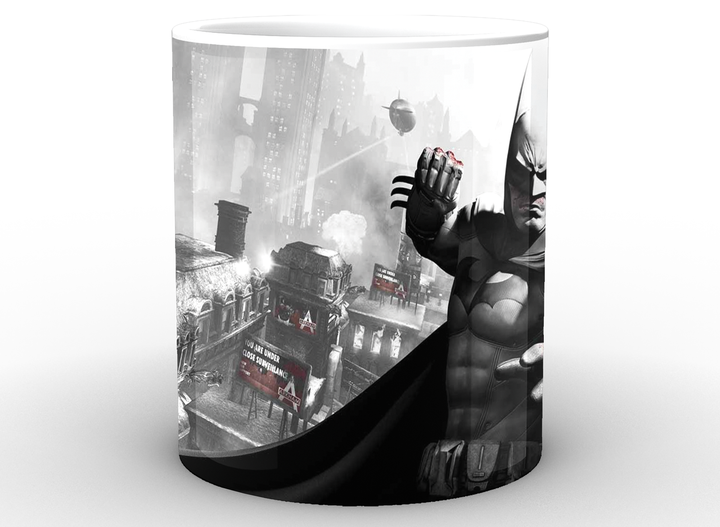 Кухоль GeekLand білий Бетмен Batman Бетмен кулак BM.02.031 - Фото 2 Кухоль GeekLand білий Бетмен Batman Бетмен кулак BM.02.031 - зображення 2