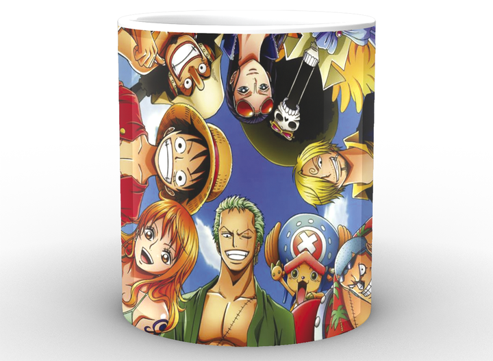 Кружка Geek Land белая Большой куш One Piece разыскиваются OP.02.006 - изображение 2