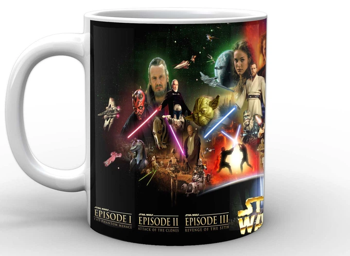 Кружка Geek Land белая Звёздные войны Star Wars Герои 6 эпизодов SW.002.62 - изображение 3