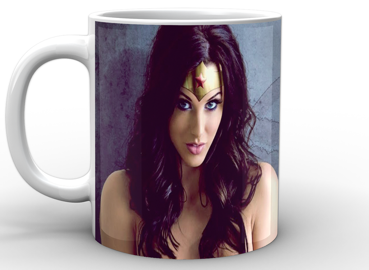Чашка белая Чудо-Женщина Wonder Woman на сером фоне WW.02.017 - Фото 3 Чашка белая Чудо-Женщина Wonder Woman на сером фоне WW.02.017 - изображение 3