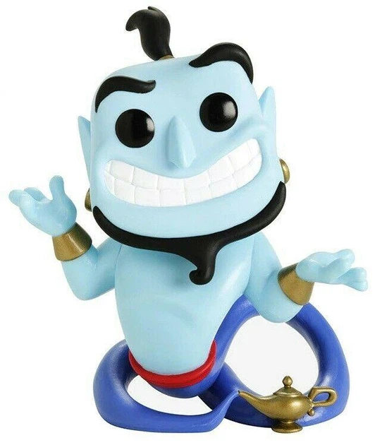 Колекційна фігурка Funko Pop Disney Aladdin Джин з лампою 10 см (999F7020AD69) - зображення 2
