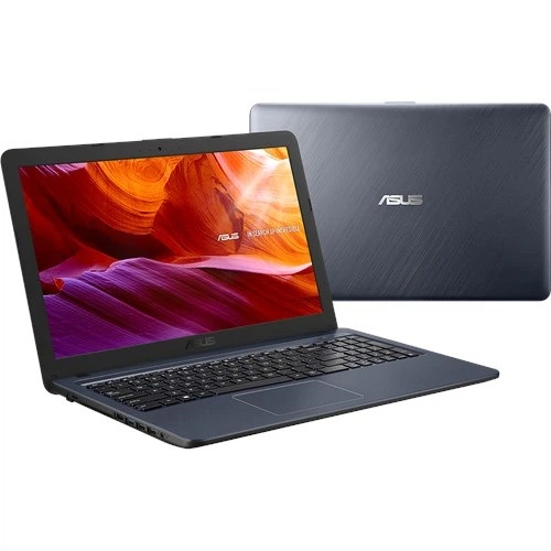 Ноутбук Asus X543MA-DM622 (90NB0IR7-M16370); 15.6" FullHD (1920x1080) TN матовый / Intel Pentium N5000 (1.1 - 2.7 ГГц) / RAM 4 ГБ / SSD 256 ГБ / Intel UHD Graphics 605 / нет ОП / Wi-Fi / BT / веб-камера / Endless OS / 1.9 кг / серый - изображение 2