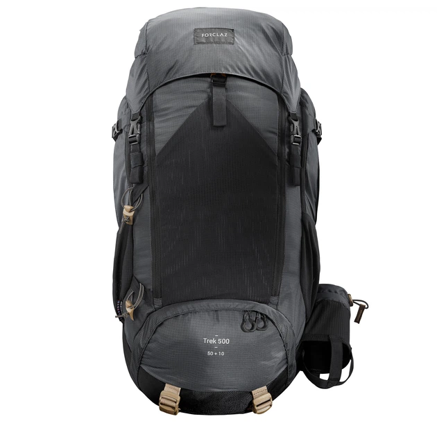 Рюкзак мужской туристический Forclaz TREK 500 50+10 л Черный (2732085) - изображение 2