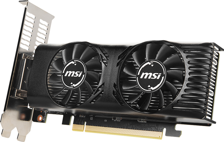 Видеокарта MSI PCI-Ex GeForce GTX 1650 Low Profile OC 4GB GDDR5