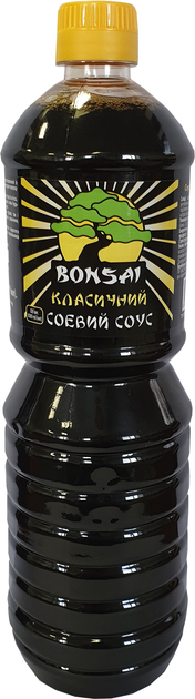 Соус соєвий Bonsai класичний 1 л (4820210550418) - зображення 1