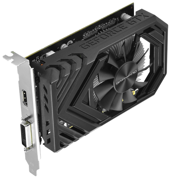 Видеокарта Gainward PCI-Ex GeForce GTX 1650 Pegasus OC 4GB GDDR5 (128bit) (1725/8000) (HDMI, DVI-D) (426018336-4450) - изображение 2