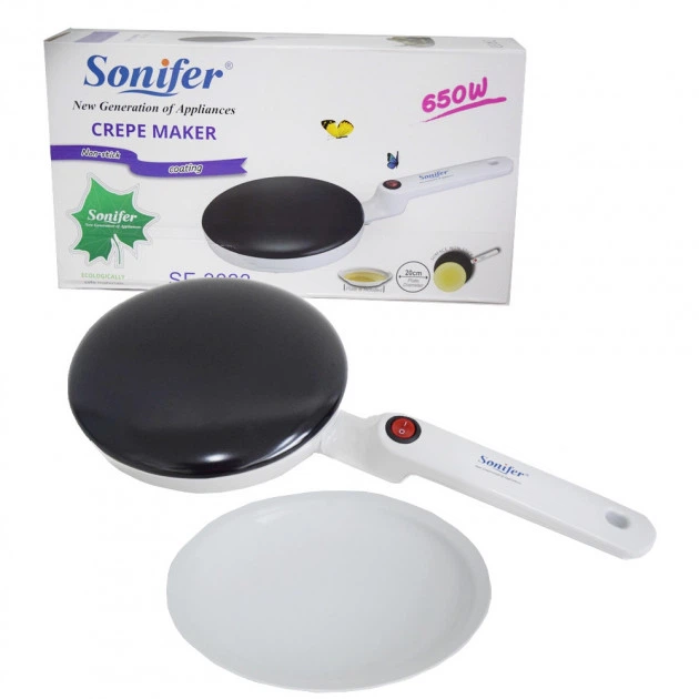 Блинница Sonifer Non Stick Coating Electric Crepe Maker - изображение 2