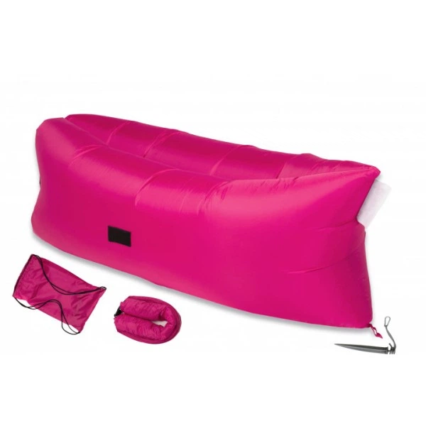 Надувной матрас-гамак Cloud Lounger, розовый (200 см х 60 см) - изображение 2