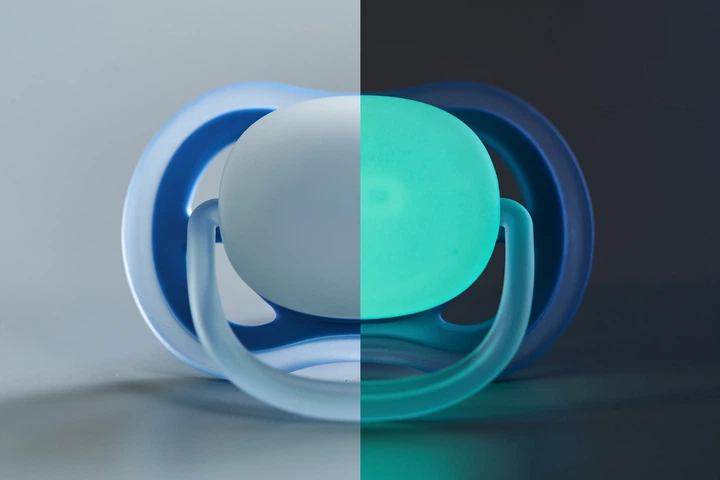 Пустышка Philips AVENT Ultra Air Ночная 6-18 мес для мальчиков / нейтральная 2 шт (SCF376/21) - изображение 6