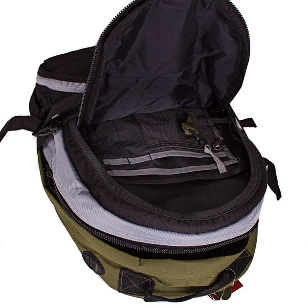 Рюкзак спортивный мужской ONEPOLAR W1003-green - изображение 8