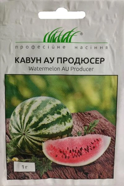 Семена арбуза АУ Продюсер круглый 1 г United Genetics - Фото 1 Семена арбуза АУ Продюсер круглый 1 г United Genetics - изображение 1