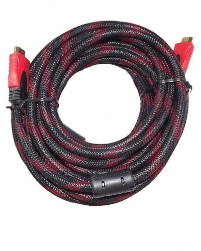 Кабель Kronos HDMI - HDMI 20 м v.1.4 усиленная обмотка с фильтрами - Фото 1 Кабель Kronos HDMI - HDMI 20 м v.1.4 усиленная обмотка с фильтрами - изображение 1