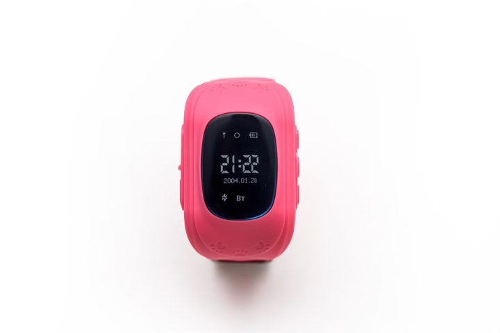 Дитячі смарт-годинник Smart Watch Q50 з GPS трекер Pink (ft-375) - зображення 2