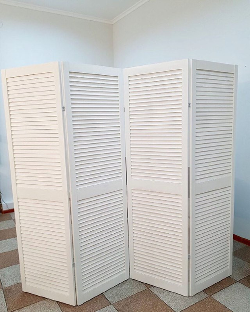 Дверь жалюзийная Ширма Дверь жалюзийная деревянная 993 мм х 594 мм