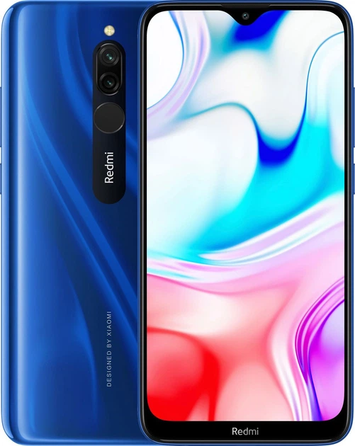 Мобильный телефон Xiaomi Redmi 8 4/64 Blue (Global ROM + OTA