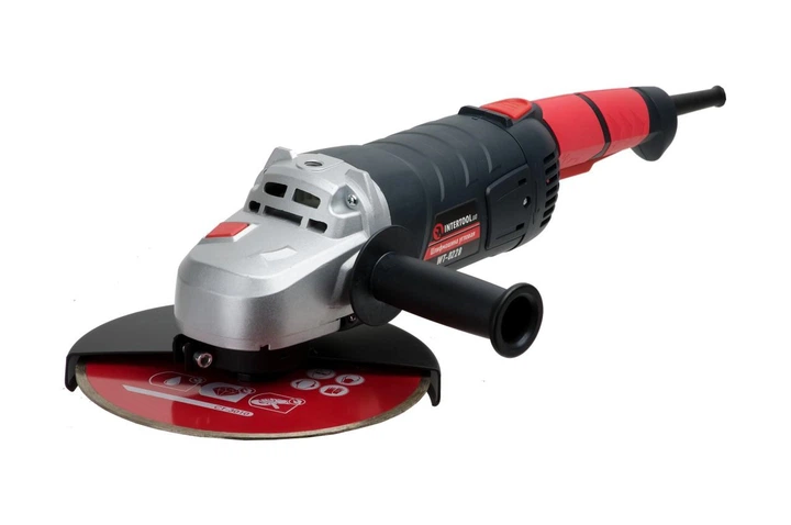 Угловая шлифмашина Intertool - 2400 Вт x 230 мм - Фото 5 Угловая шлифмашина Intertool - 2400 Вт x 230 мм - изображение 5