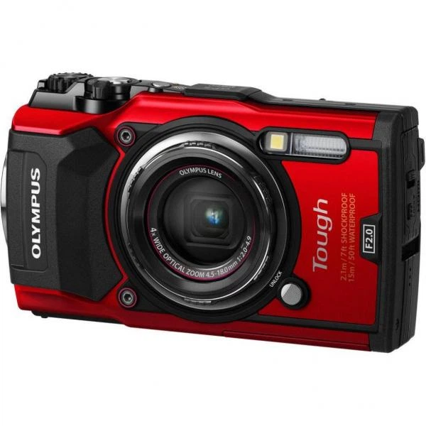 Цифровой фотоаппарат OLYMPUS TG-5 Red (Waterproof - 15m; GPS; 4K; Wi-Fi) + case (V104190RE010) - Фото 12 Цифровой фотоаппарат OLYMPUS TG-5 Red (Waterproof - 15m; GPS; 4K; Wi-Fi) + case (V104190RE010) - изображение 12
