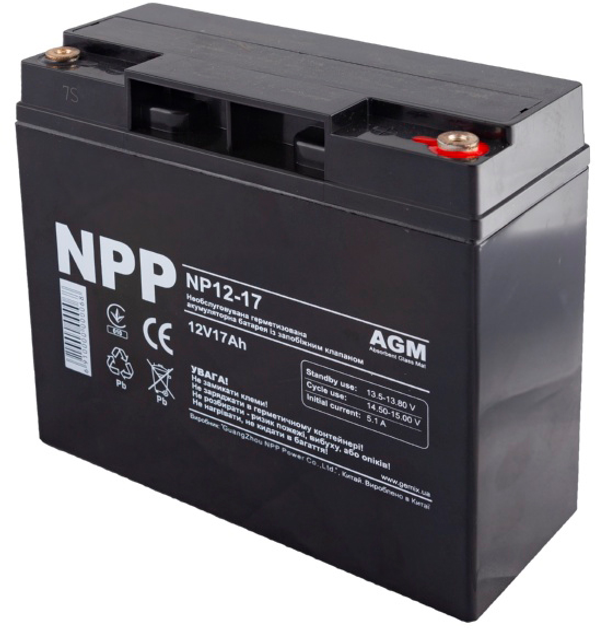 Аккумуляторная батарея NPP NP12-17 (NP1217) - изображение 2