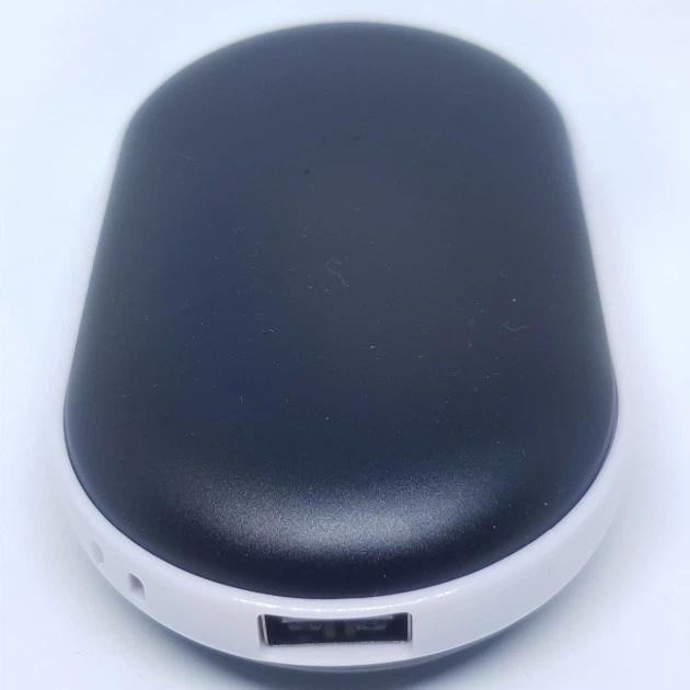 Кишенькова USB-грілка -обігрівач для рук з Power Bank 5000 маг, грілка з функцією павер-банку - зображення 3
