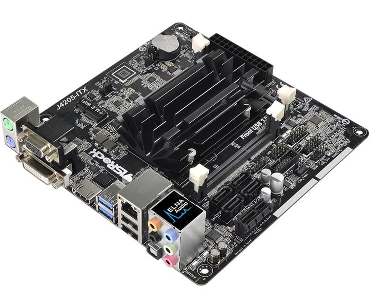Материнская плата ASRock J4205-ITX Mini ITX - изображение 3