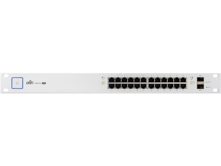 Коммутатор Ubiquiti UniFi Switch US-24 (24x1GE, 2xSFP) - Фото 1 Коммутатор Ubiquiti UniFi Switch US-24 (24x1GE, 2xSFP) - изображение 1