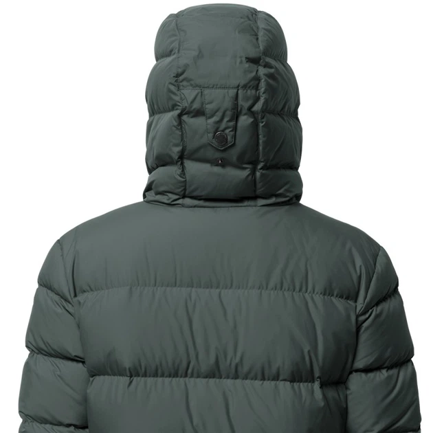 Пуховик CRYSTAL PALACE COAT Jack Wolfskin 1204131-6037 42-44 Зелений (4060477280134) - изображение 5