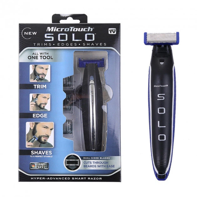 Мужской триммер Solo Micro Touch Trimmer аккумуляторный, многофункциональный - изображение 4
