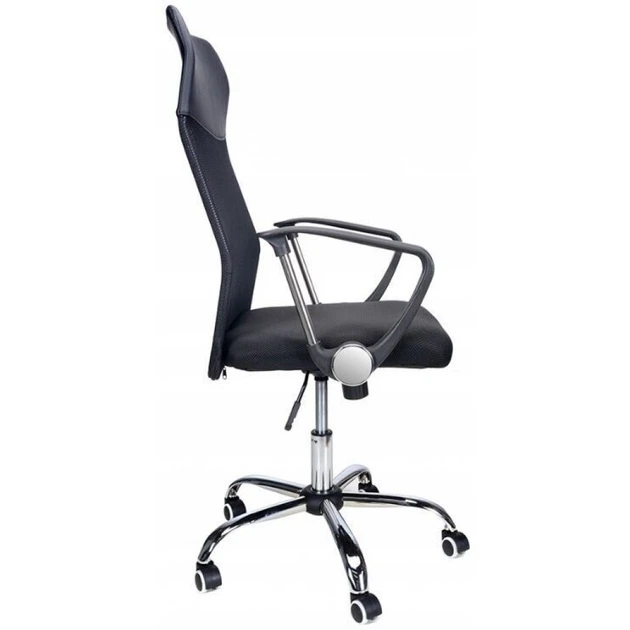 Крісло офісне на колесах Bonro Manager чорне (2 шт) (47000010) - Фото 3 Крісло офісне на колесах Bonro Manager чорне (2 шт) (47000010) - зображення 3