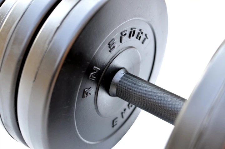 Гантель StrongMan на 31 кг от RN-Sport + расширитель грифа - изображение 4