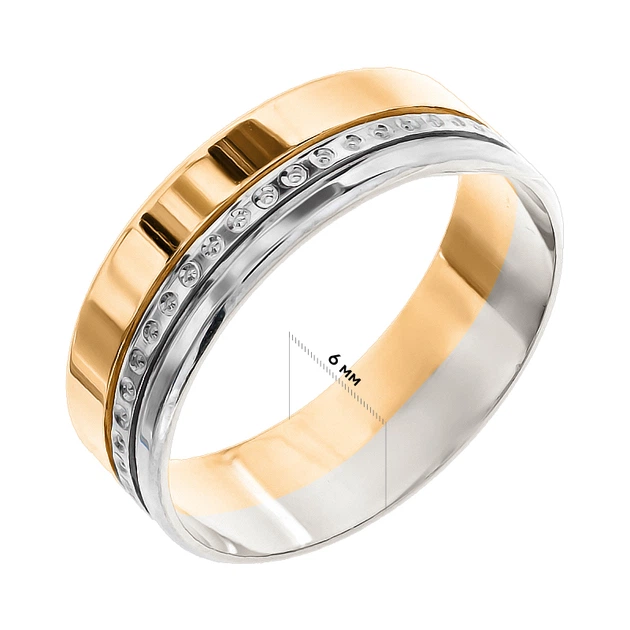 Обручальное кольцо Diamant к2415 (556136) 16.0 - изображение 2