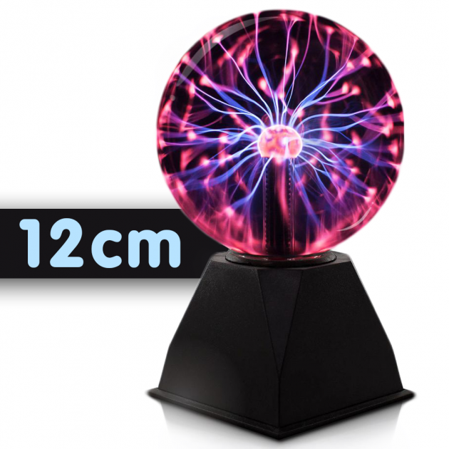 Плазменный шар UKC Молния Plasma ball светильник диаметр 12 см - изображение 2